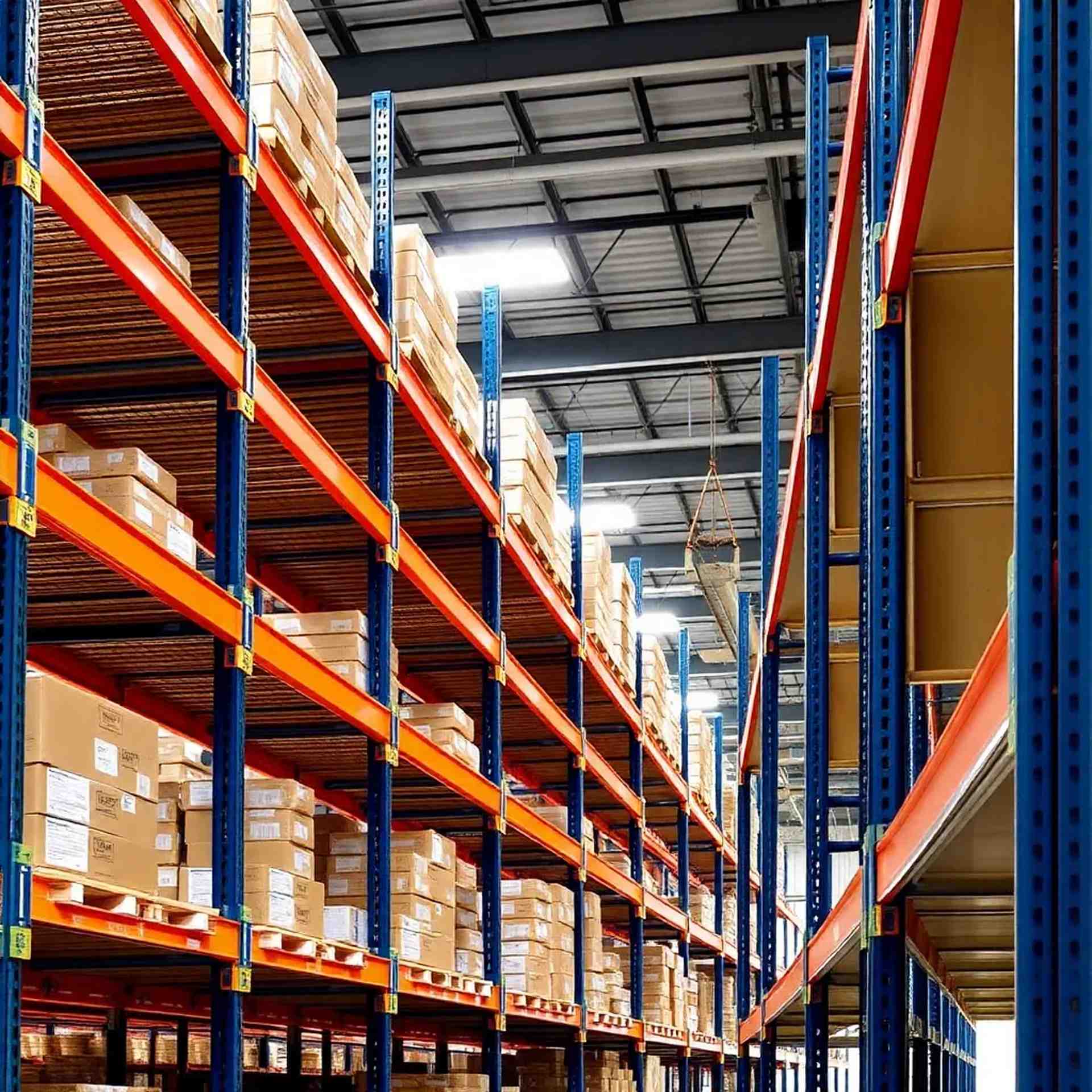 Scaffalature pesanti per magazzino industriale